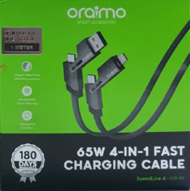 Oraimo Cable 4-in-1 SpeedLine (OCD-155)