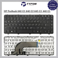 HP ProBook 440 G1 445 G1 430 G2 replacement keyboard - full view