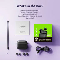 Oraimo SpaceBuds Lite feature graphic touch controls