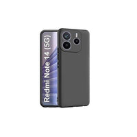 Silicone Case for Xiaomi Redmi Note 14 4G - Black