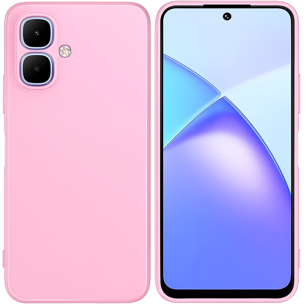 Silicone Case for TECNO Pop 10 - Pink