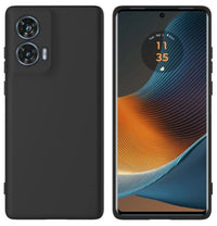 Silicone Case for Motorola Edge 50 Fusion - Black