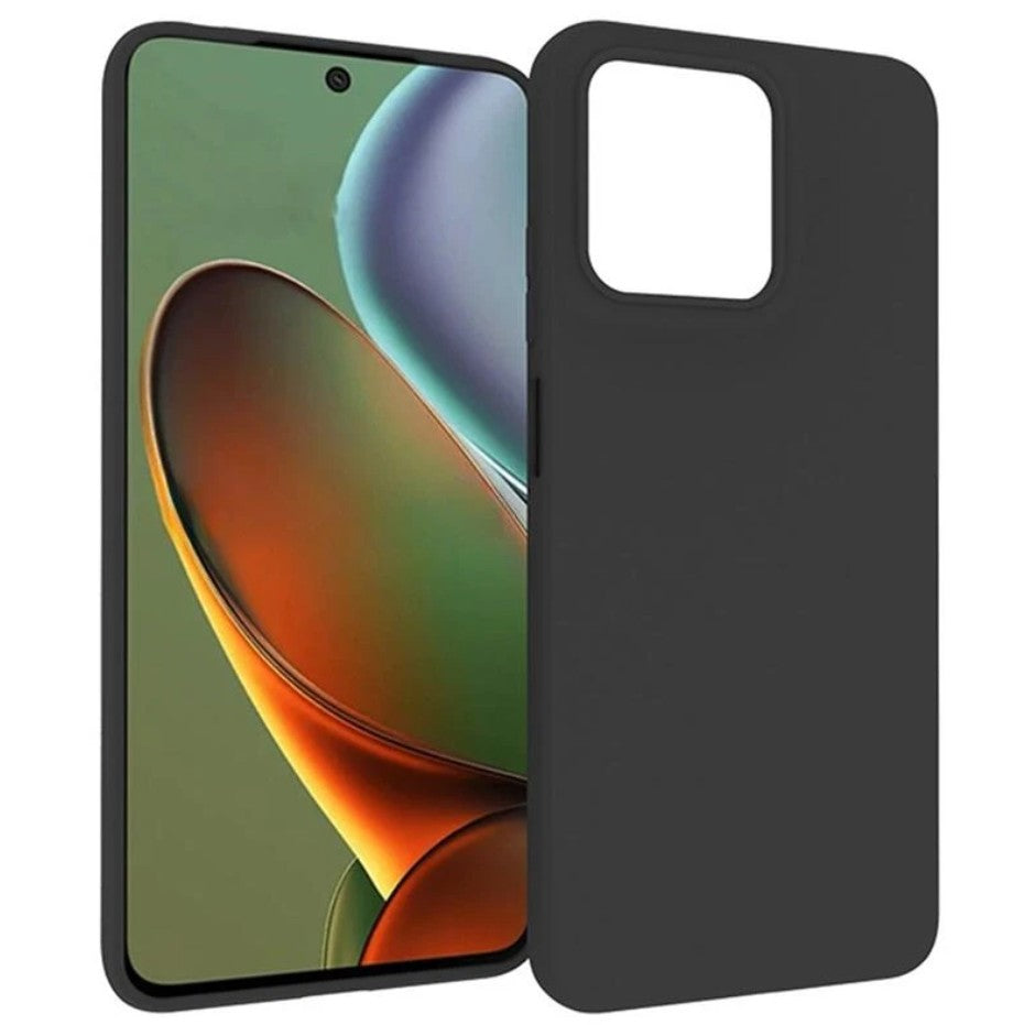 Silicone Case for Motorola Moto G15 (4G) - Black
