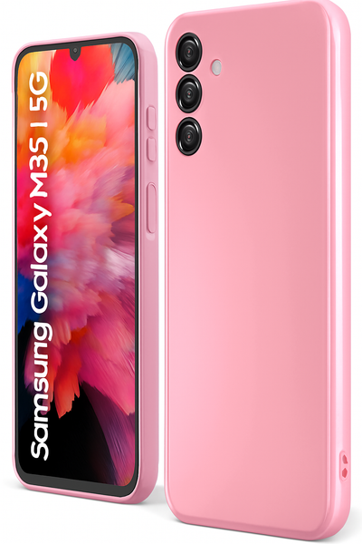 Silicone Case for Samsung Galaxy A17 - Pink