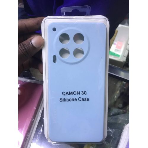 Silicone Case for Infinix Hot 8 - Light Blue