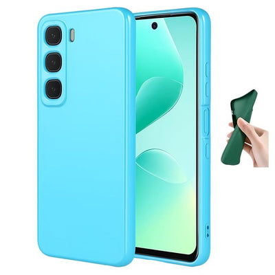 Silicone Case for Infinix Hot 60i - Blue