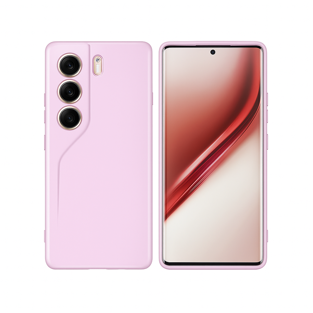 Silicone Case for TECNO Camon 40 Pro - Pink