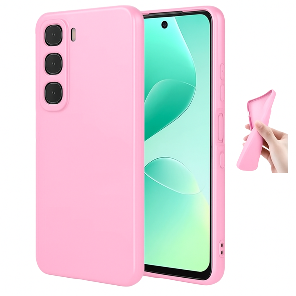 Silicone Case for Infinix Hot 60 Pro+ - Pink