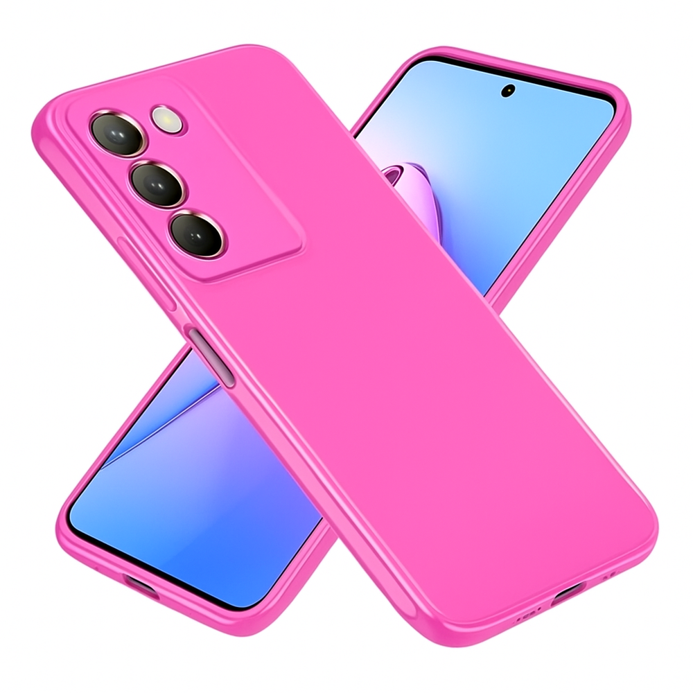 Silicone Case for vivo V30 Lite - Pink