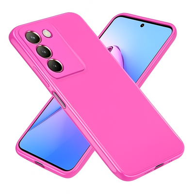 Silicone Case for vivo V30 Lite - Pink