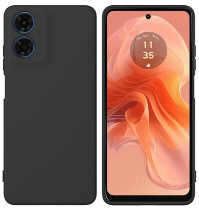 Silicone Case for Motorola Moto E14 - Black