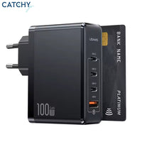Usams US-CC163 100W 4-Port GaN Fast Charger (EU Plug) – main product image