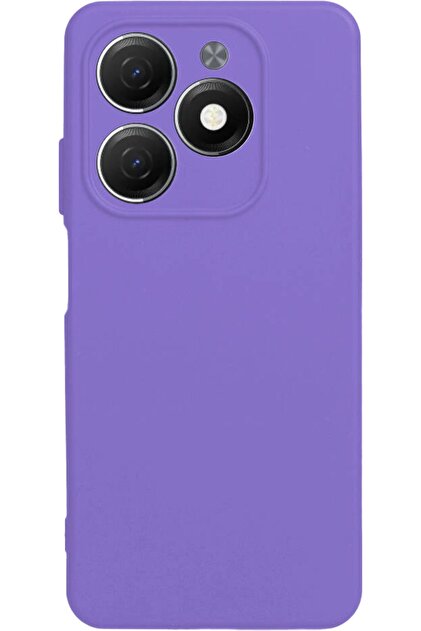 Silicone Case for Infinix Smart 8 - Purple