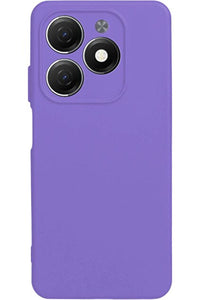 Silicone Case for Infinix Smart 8 - Purple