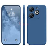 Silicone Case for Infinix Hot 40i - Burgundy