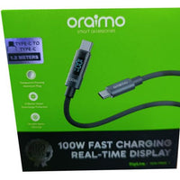 Oraimo RobustLine 100W cable in use charging a device