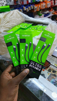 Oraimo BraidLine 100W USB-C to USB-C braided charging cable - main product image