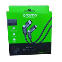 Oraimo SpeedLine 4 OCD-155 cable in use charging a device