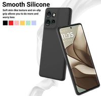 Silicone Case for Motorola Edge 50 Neo 5G - Black