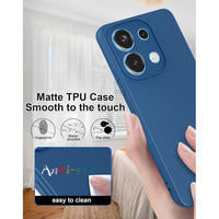 Silicone Case for Xiaomi Redmi Note 13 4G - Blue