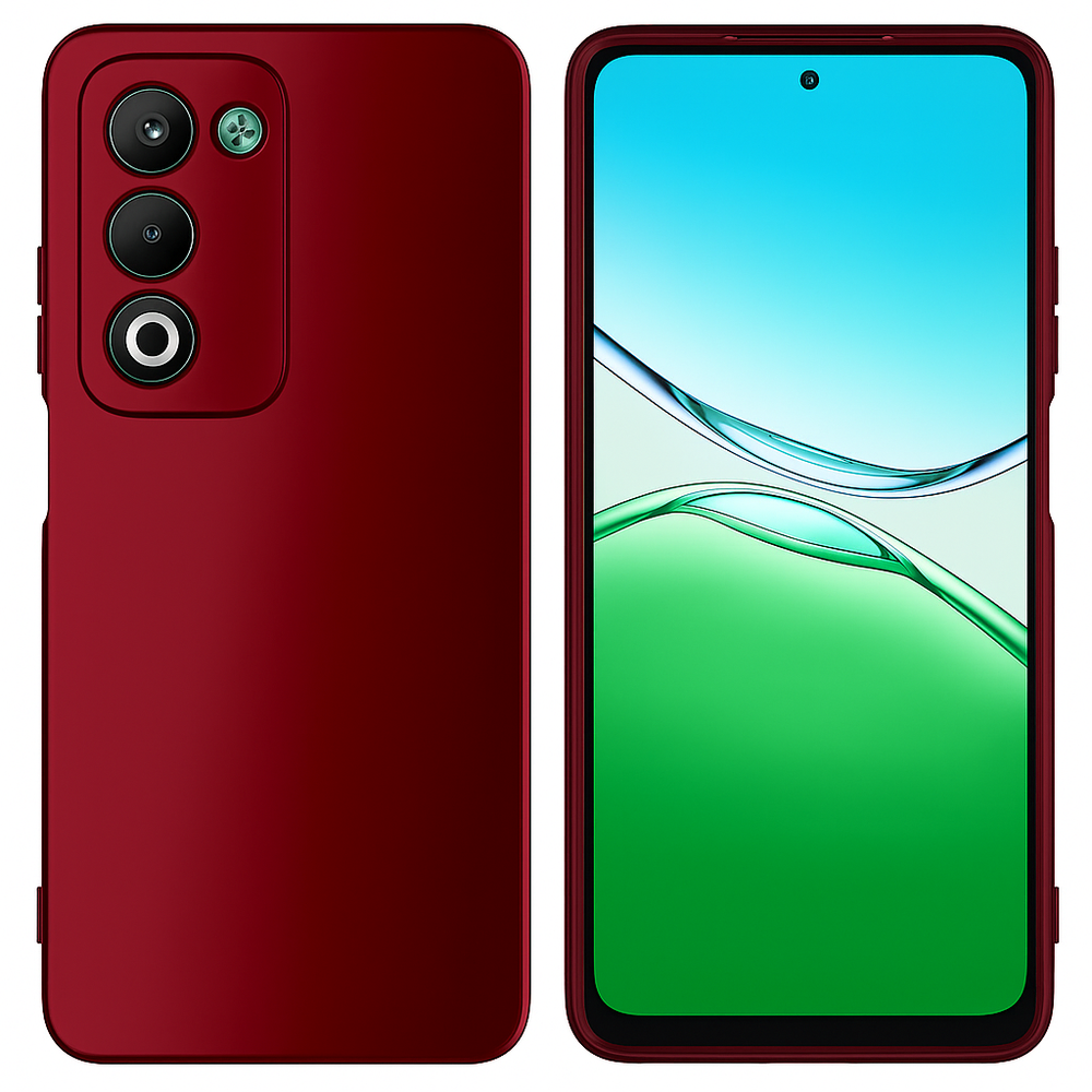 Silicone Case for OPPO A5 - Red