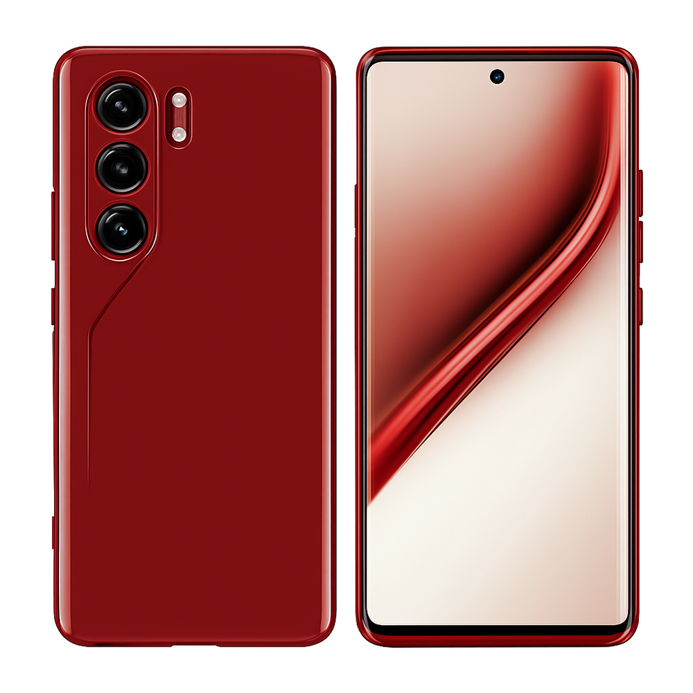 Silicone Case for TECNO Camon 40 Pro - Red