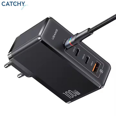 Usams US-CC163 T50 100W 4-Port GaN Fast Charger