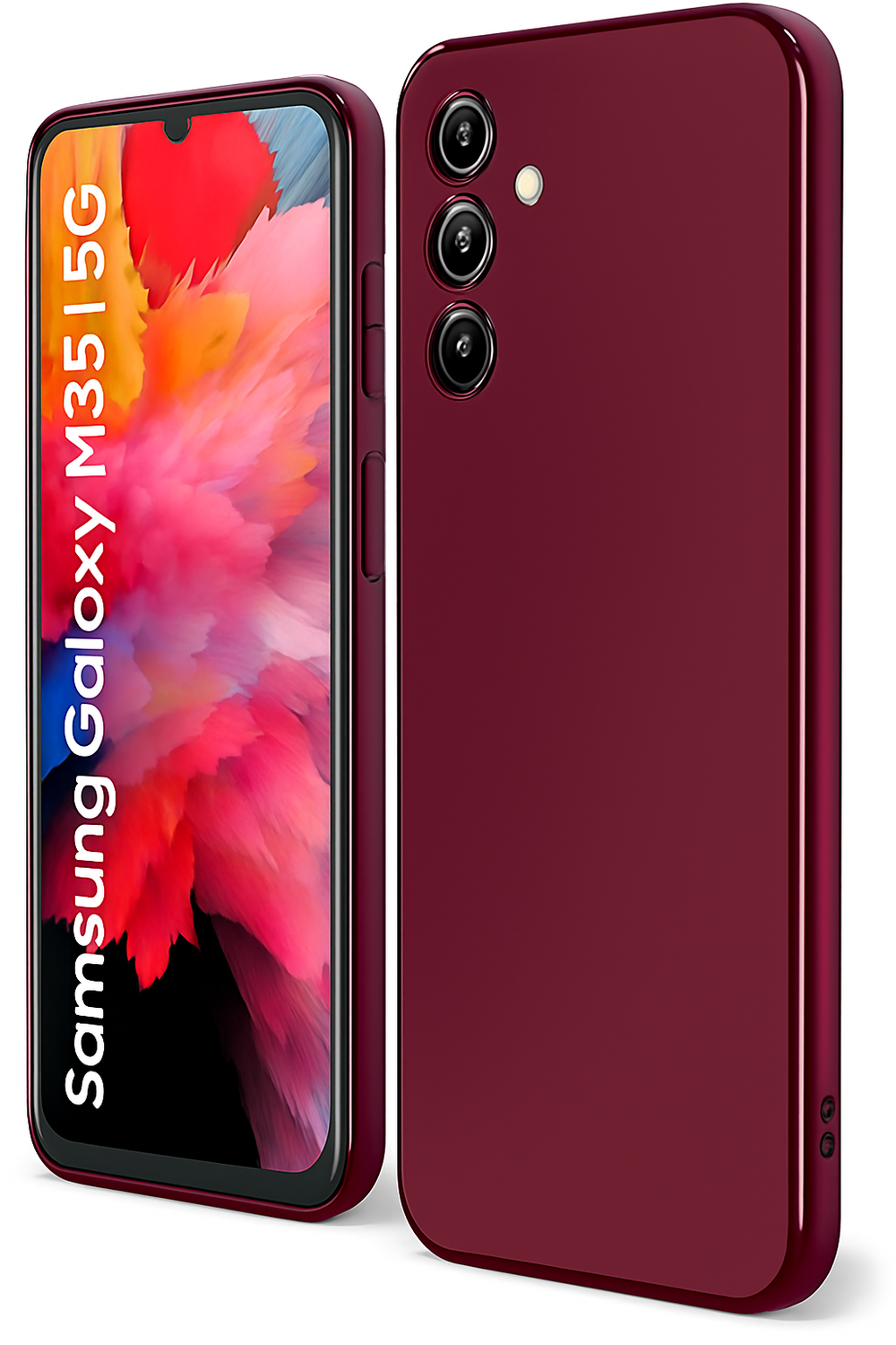 Silicone Case for Samsung Galaxy A16 - Red