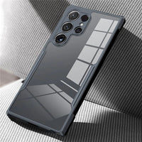XUNDD case for Samsung Galaxy S24 Ultra – angled view showing raised camera bezel