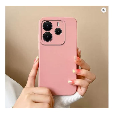 Silicone Case for Xiaomi Redmi Note 14 5G - Pink