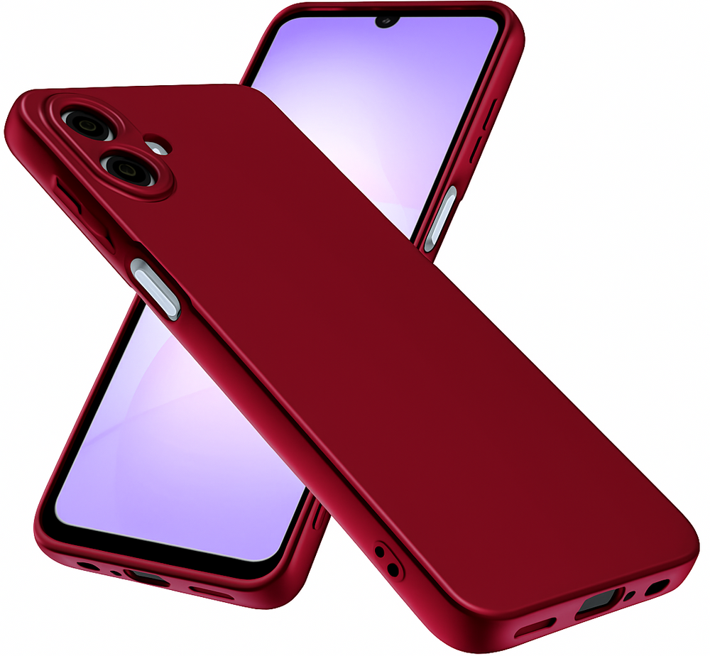 Silicone Case for Samsung Galaxy A07 - Red