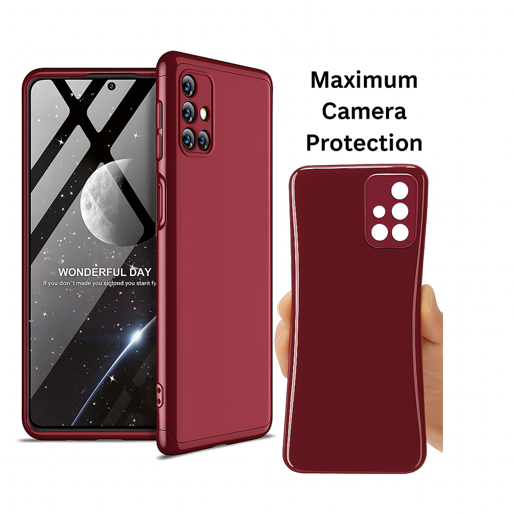 Silicone Case for Samsung Galaxy M31 S - Red