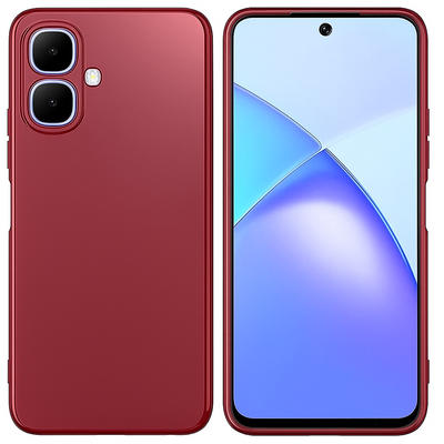 Silicone Case for TECNO Pop 10 - Red
