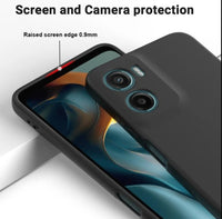 Silicone Case for Motorola Moto G05 (4G) - Black