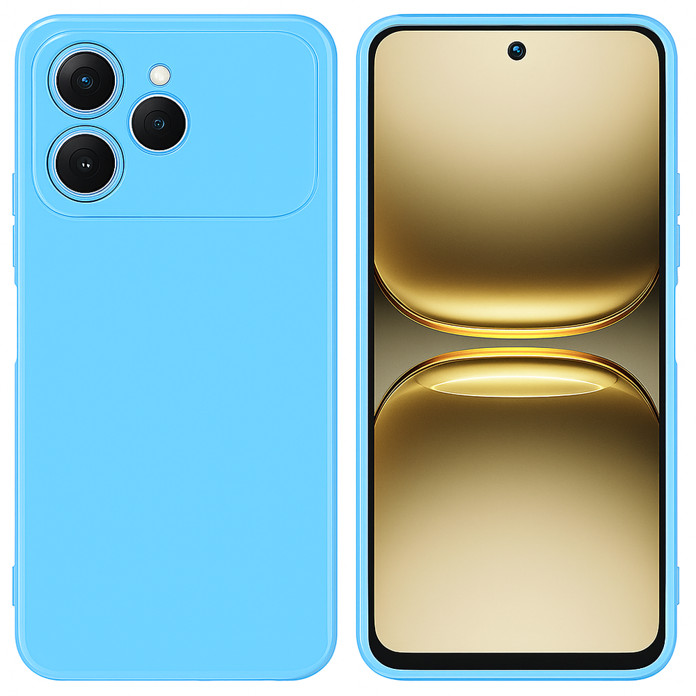Silicone Case for TECNO Spark 40 - Blue