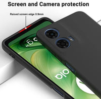 Silicone Case for Motorola Moto G24 - Black