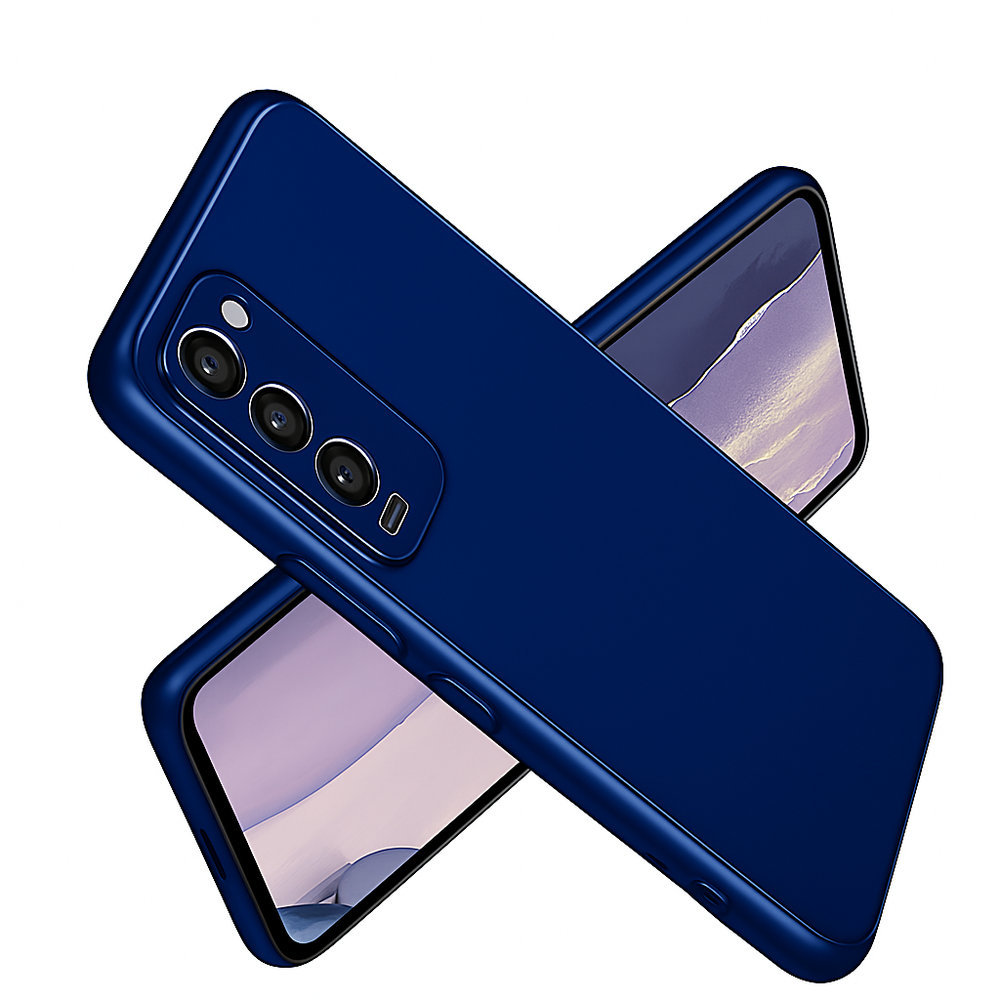 Silicone Case for TECNO Camon 18 - Blue