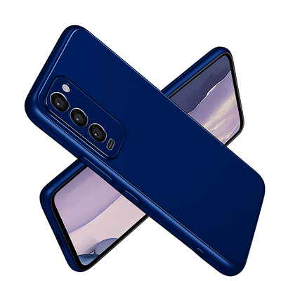 Silicone Case for TECNO Camon 18 - Blue
