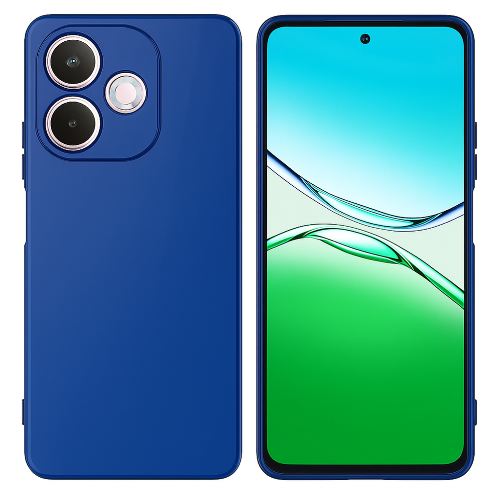 Silicone Case for OPPO A5 Pro - Blue