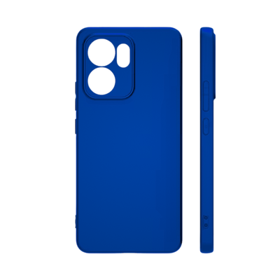 Silicone Case for OPPO Reno 14 F - Blue