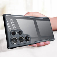 XUNDD case for Samsung Galaxy S24 Ultra – close-up of airbag shock-absorbing corner