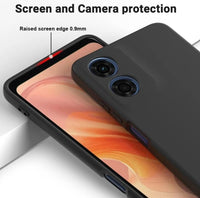 Silicone Case for Motorola Moto E14 - Black