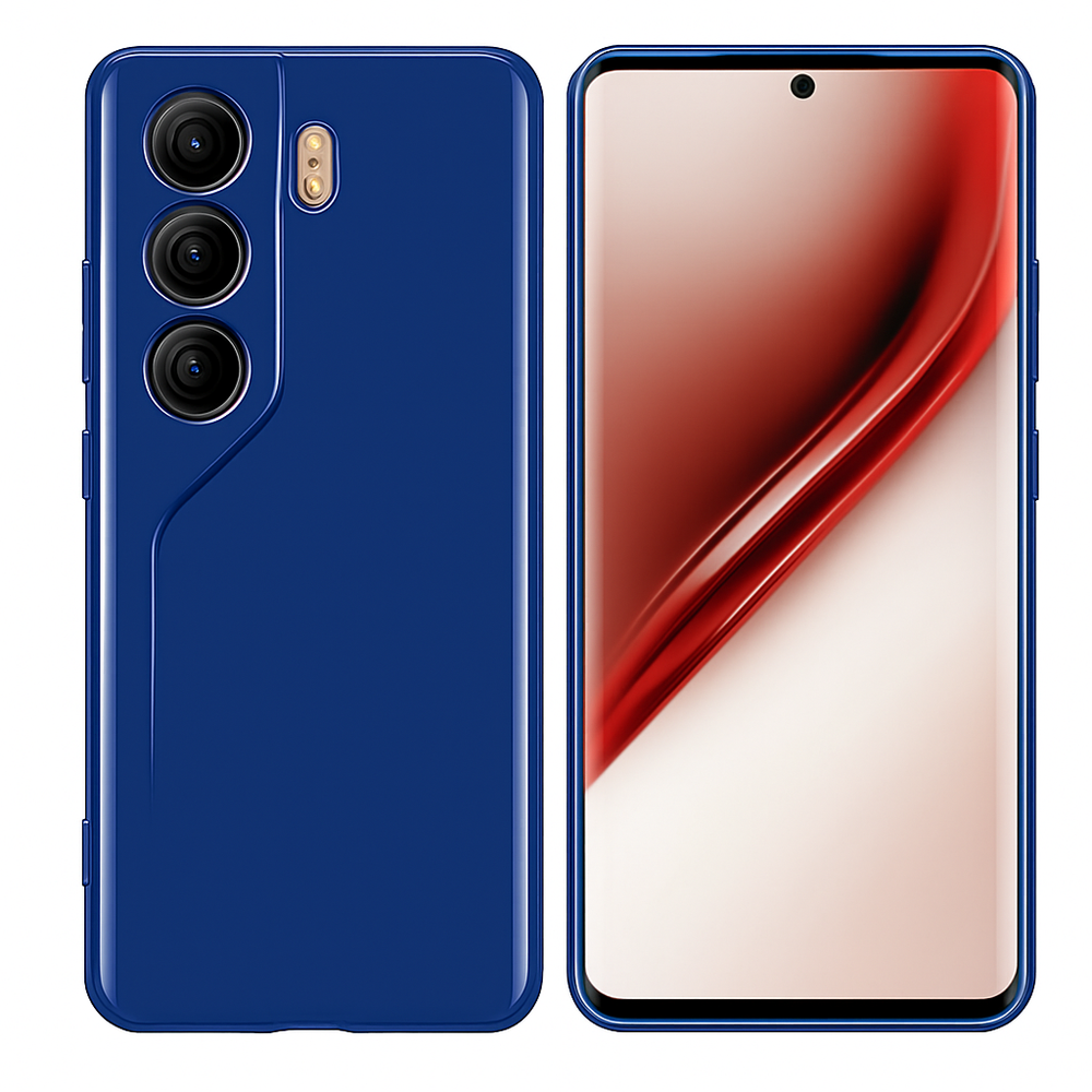 Silicone Case for TECNO Camon 40 - Blue