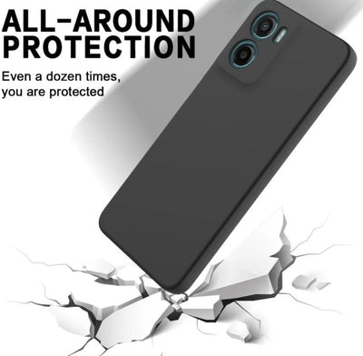 Silicone Case for Motorola Moto G05 (4G) - Black