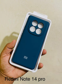 Silicone Case for Xiaomi Redmi Note 14 Pro - Blue