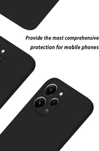 Silicone Case for Xiaomi Redmi 12 - Black