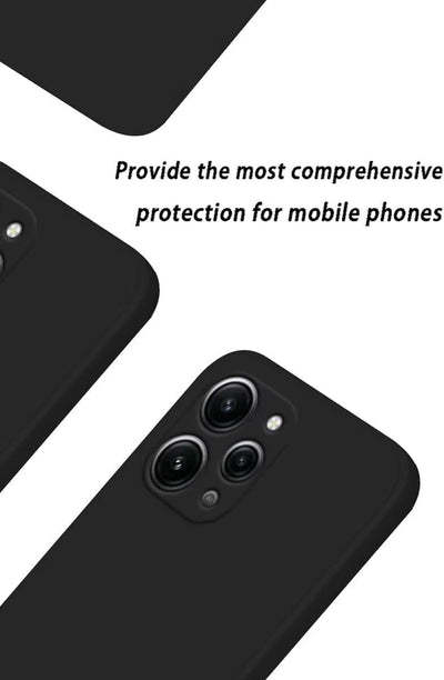Silicone Case for Xiaomi Redmi 12 - Black