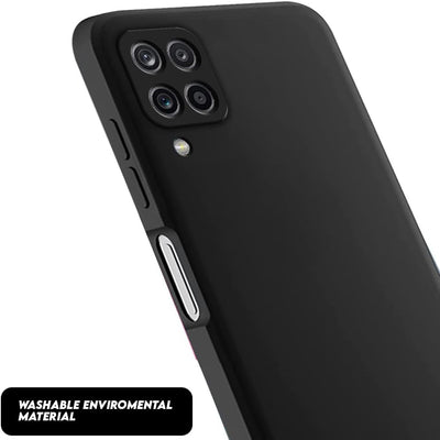 Silicone Case for Samsung Galaxy A12 - Black