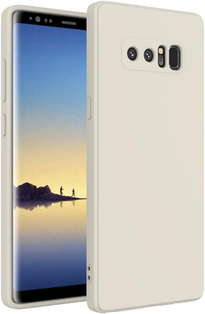 Silicone Case for Samsung Galaxy Note 8 - Beige