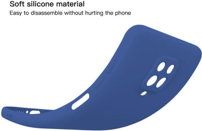 Silicone Case for Xiaomi Redmi Note 9 Pro - Blue